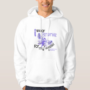Oesophageale kanker Ik DRAAG PERIWINKEL VOOR MIJN Hoodie