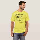 Oester, "Hij was een gedurfd man dat eerst een oy  T-shirt (Voorkant volledig)
