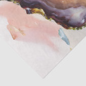 Oester met parel schelpdieren tissuepapier (Detail)