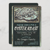 Oester Roodbruin en Blauw Multifunctioneel Kaart (Voorkant / Achterkant)