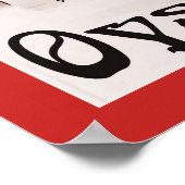 Oesterfestival, in het rood. New Orleans Poster