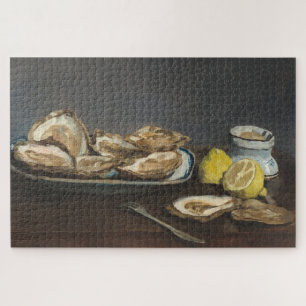 Oesters (door Edouard Manet) Legpuzzel