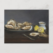 oesters | Édouard Manet Briefkaart (Voorkant)