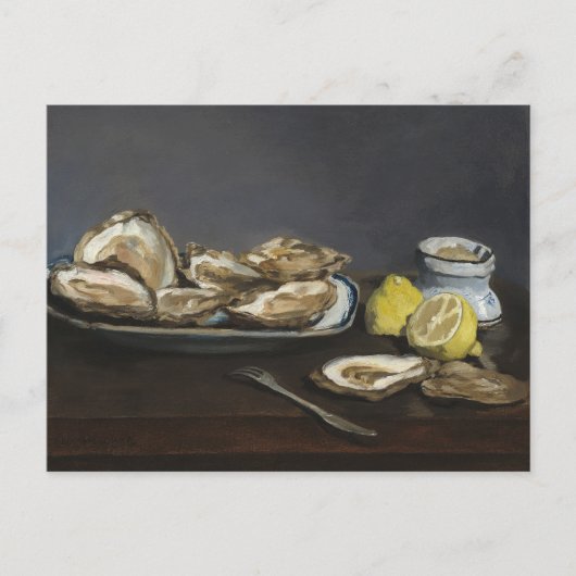 oesters | Édouard Manet Briefkaart (Voorkant)