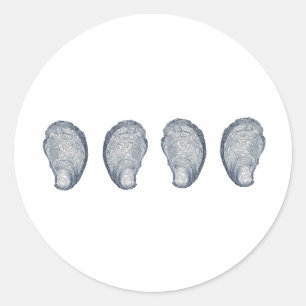 Oesters Logo Ronde Sticker