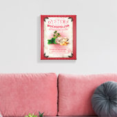 Oesters Rockefeller op de Halve Shell Canvas Afdruk (Insitu (Woonkamer))