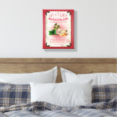 Oesters Rockefeller op de Halve Shell Canvas Afdruk (Insitu (Slaapkamer))