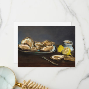 Oesters van Edouard Manet Bedankkaart