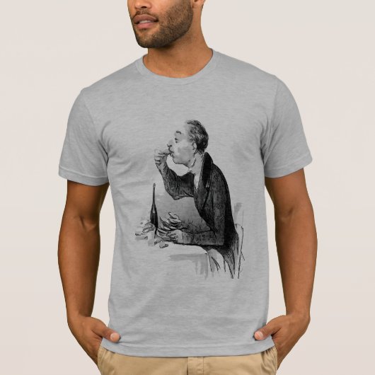 Oesters van oud Man T-shirt (Voorkant)