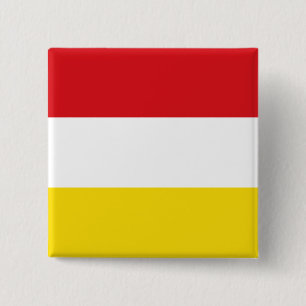 Oeteldonk, Nederland Vierkante Button 5,1 Cm