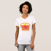 Oeuf Amusant Dans Un T-Shirt Lit Bacon - Brea Nour (Devant entier)