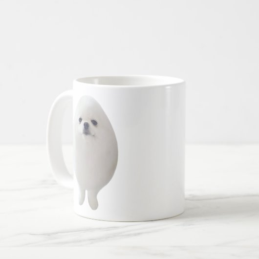 Oeuf Chien Mème Mug (Devant gauche)