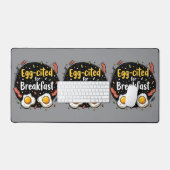 Oeuf cité pour Breakfast Funny Foodie Pun Design (Clavier et souris)