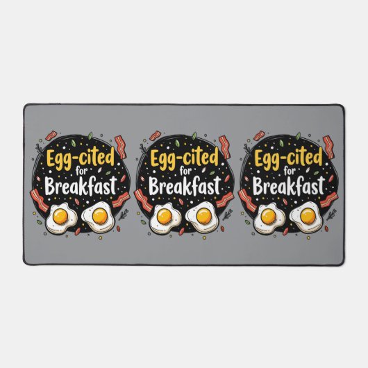 Oeuf cité pour Breakfast Funny Foodie Pun Design (Recto)