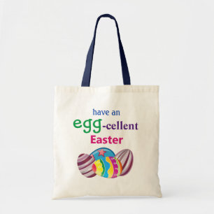 OEUF coloré Sac fourre-tout des oeufs de Pâques