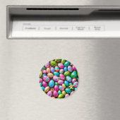 ~ Œuf de Pâques Aimant ~ Multicolore ~ (In Situ (Lave-vaisselle))