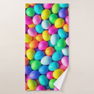 Oeuf de Pâques aux couleurs vives/Printemps