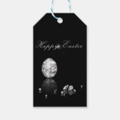 Oeuf de Pâques brillant - étiquette cadeau (Devant)