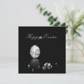 Oeuf de Pâques brillant - Invitation Brunch (Debout devant)