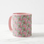 OEUF DE PÂQUES DRAGON MUG Répéter rose (Devant gauche)