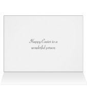 Œuf de Pâques & Poussins avec Fleurs (Intérieur Horizontal (Haut))