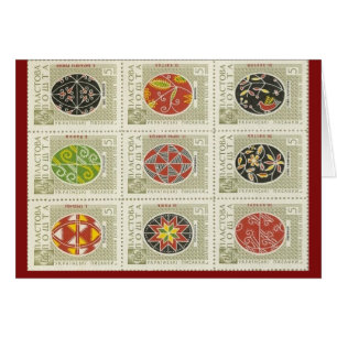 Oeuf de Pysanka pâques d'Ukrainien