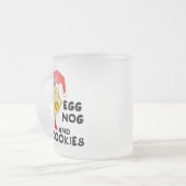Oeuf de Santa Hat Nog Mug (Devant gauche)