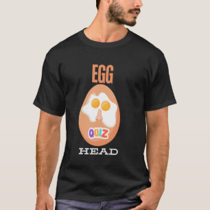 Oeuf Head Smarty Pant T-shirt Funny Quiz équipe