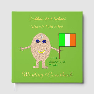 Oeuf irlandais patriotique mariage personnalisé