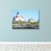 Oeuf Rock Lighthouse Enveloppé toile Imprimer (Insitu (Plancher de Bois))