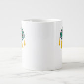 Oeuf spatial déco Jumbo Mug (Devant)