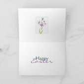 Oeufs dans un panier Carte de Pâques (Intérieur)