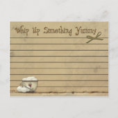 OEufs de carte de recette (Devant)