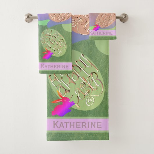 Oeufs de lapin de Pâques (En situation)