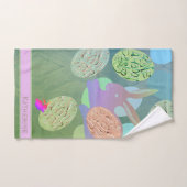 Oeufs de lapin de Pâques (Serviette à main)