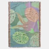 OEufs De Lapin De Pâques Jetez Une Couverture (devant Vertical)