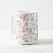 Oeufs de Pâques Café Mug (Devant gauche)