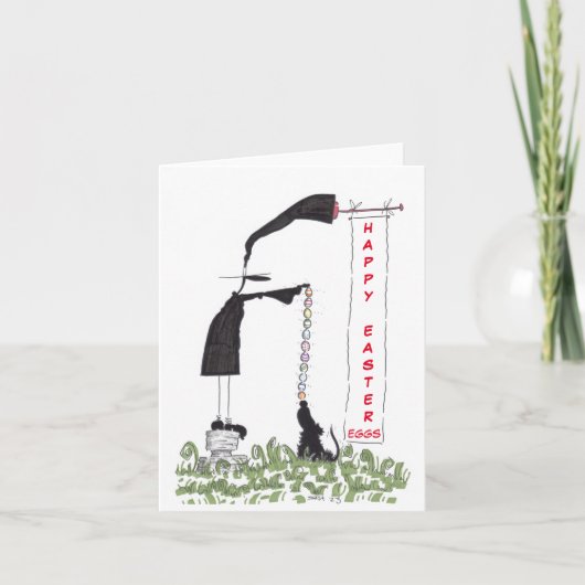 OEufs de Pâques Carte de Pâques (Devant)