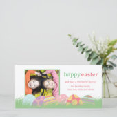 OEufs de Pâques Cartes de voeux de Pâques (Debout devant)