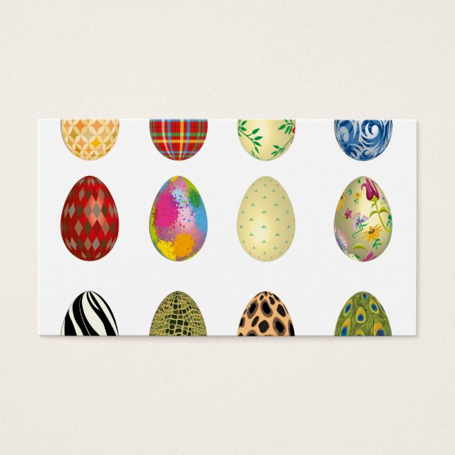 oeufs de pâques colorés (Devant)