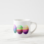 Oeufs de Pâques colorés Espresso Mug (Droite)