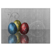 Oeufs de pâques de charme - planche à découper (Devant)