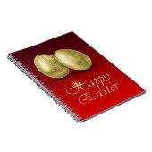 Oeufs de Pâques d'or - Carnet (Côté Droit)