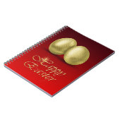 Oeufs de Pâques d'or - Carnet (Côté gauche)