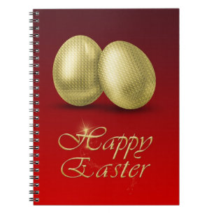 Oeufs de Pâques d'or - Carnet