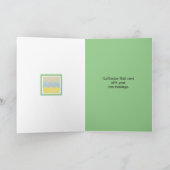 Oeufs De Pâques Et Fleurs De Printemps Carte De Vo (Intérieur)