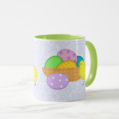 Oeufs De Pâques Et Mug De Poulets (Devant droit)