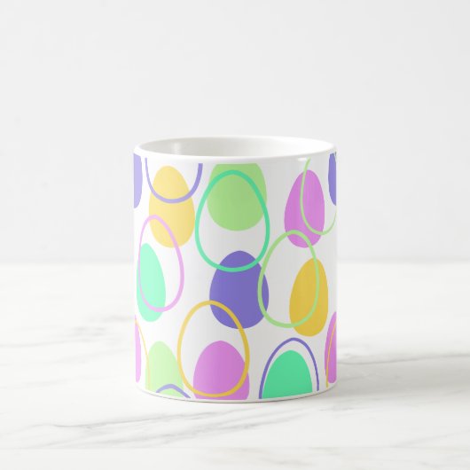 OEufs de Pâques et présentation de la Mug de café (Centre)