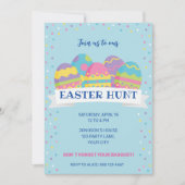 OEufs de Pâques INVITATION À LA CHASSE (Devant)