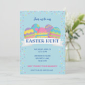 OEufs de Pâques INVITATION À LA CHASSE (Debout devant)